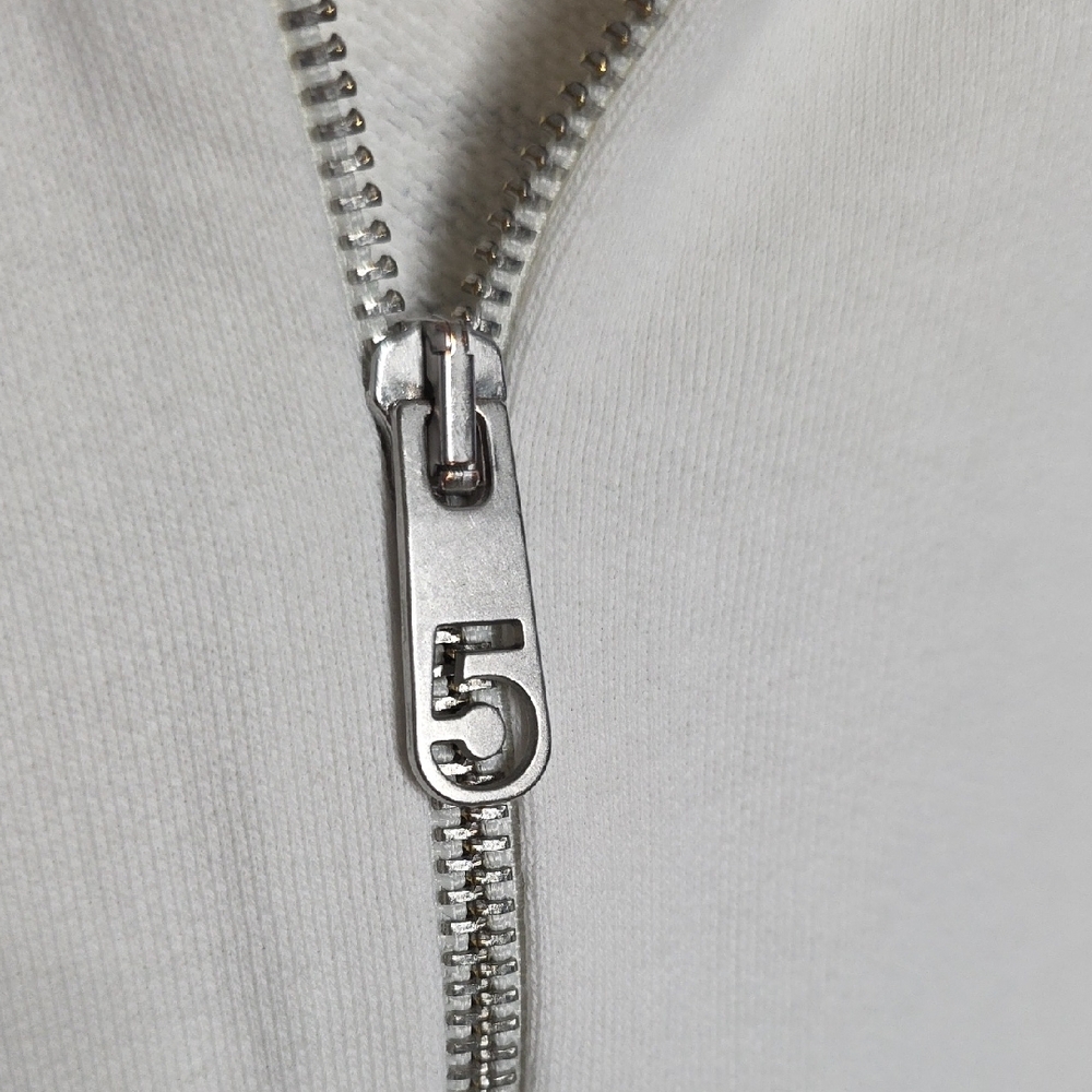 5Preview Zip Up Hoodie White Spring Summer 2008 Graphic Y2K Streetwear Small - Picture 11 of 13